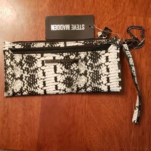 Steve Madden snake skin wallet
